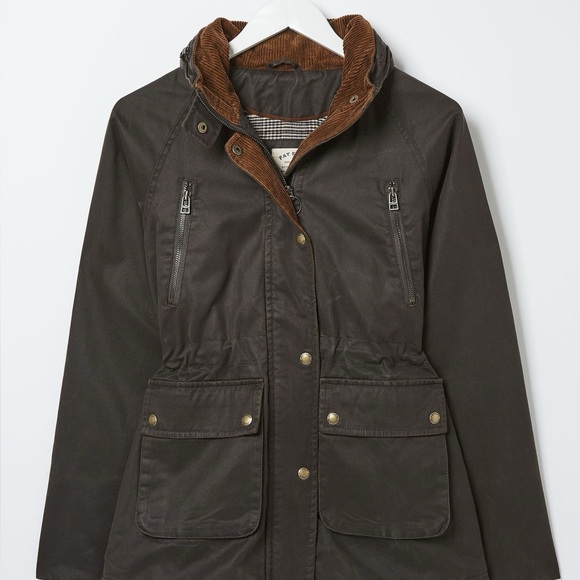 Fat Face Jackets & Blazers - Women’s Fat Face Waxed Utility Jacket